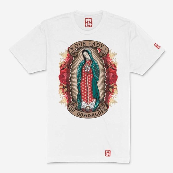 Camiseta VIRGEN DE GUADALUPE Tattoo Unisex Frente