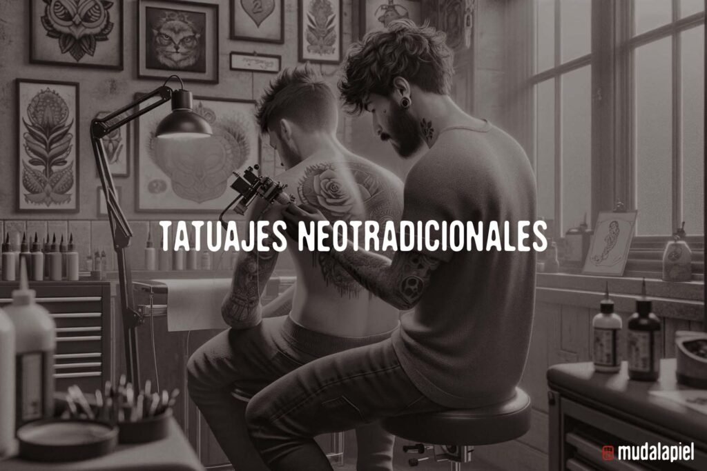 tatuajes neotradicionales